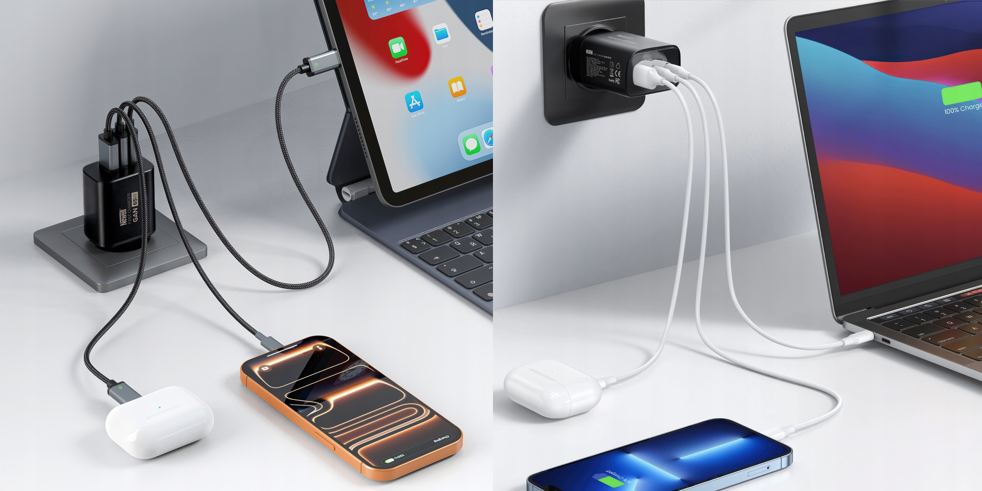 Ładowarka sieciowa Newell GaN 65 W - EU